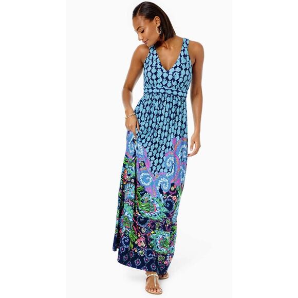 Lilly Pulitzer Giorgina Tank Maxi Dress - 4 - Picture 1 of 7